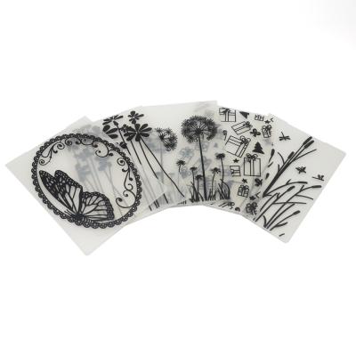 China Folk Art Plastic Crafts Custom Design Folder Embossing Embossing Folder Paper Making For DIY for sale