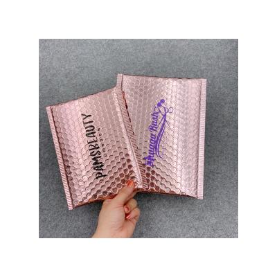 China Personal Care Co-extruded Custom Bubble Mailers Envelopes Black Padded Envelopes Large Poly Bubble Mailer for sale