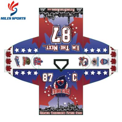 China Shirts & Sublimated Wholesale Blank No Minimum Custom Tops Mens Goalie Goalie Cut Out Ice Hockey Tank Tops With Laces Collar for sale