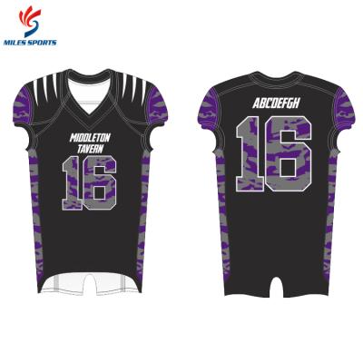 China Wholesale cheap mens fashion tackel twill embroidery sublimation antibacterial 12 panel white fan american football uniforms tank tops for sale