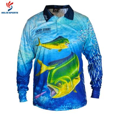 China Antibacterial customize high quality dark camouflage camping tie dye sun UV proof scrren fishing shirts manufactures for sale