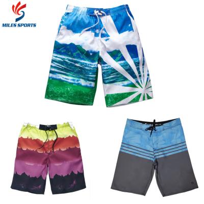 China Breathable Custom Sublimation Printing Magic Change Color Baby Summer USA Flag Quick Dry Fabric Swimwear Board Shorts for sale