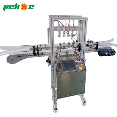 China Automatic Small Round Tin Can Bottle Leak Testing Machine With Multi Heads 1600*600*1500mm for sale