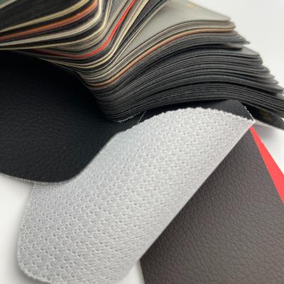 China Waterproof Vinyl Cloth Door Abrasion Resistant Auto Dash Panel Leather Upholstery Material For Honda for sale