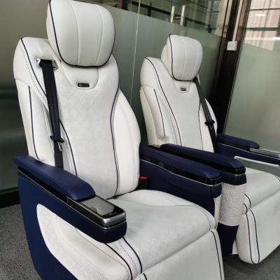 China Aircraft Seat Luxury Van Seat 2021 Upgraded Luxury Passenger Coach Seats For Toyota Coaster By Microfiber Leather Seat for sale