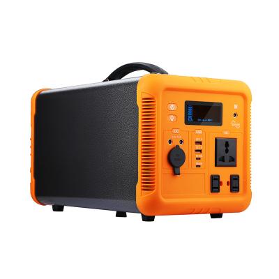 China 1000W Power Station Camping Emergency Power Supply Home Solar Power Station Wireless Charging Portable Outdoor Generator 1000W for sale