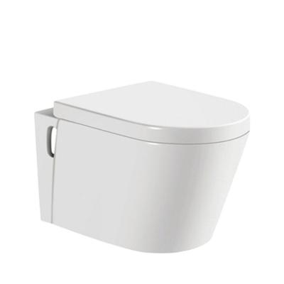 China Modern Porcelain Sanitary Ware Wall Hung Cabinet Bathroom Toilet Bowl Wall Ceramic Toilet Bowl for sale