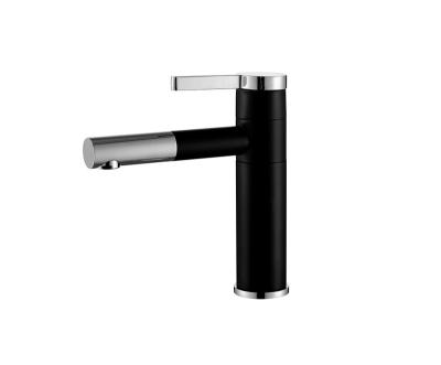 China Faucets Design Bathroom Basin Waterfall Faucet Metered Square Water Faucet For Sale for sale