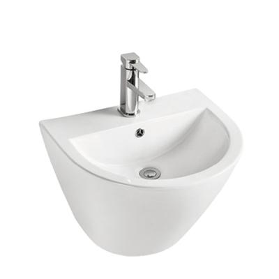 China Wholesale Ceramic Easy Clean Wall Hung Hand Wash Toilet Basin Price for sale