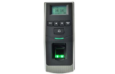 China RS485 Standalone Biometrische Lezer van het de Toegangscontrolemechanisme van de Vingerafdrukdeur met BR-kaartcontactdoos Te koop