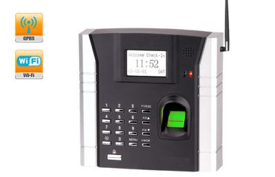 China GPRS GSM Biometric Fingerprint Time Clock with Web Based Management Software for sale