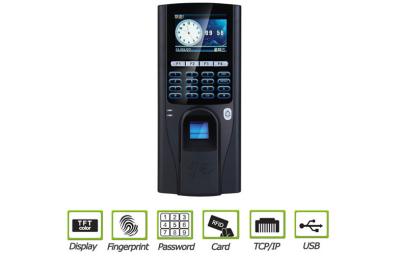 China Color Display Network Biometric Fingerprint Security Systems For House / Apartment for sale