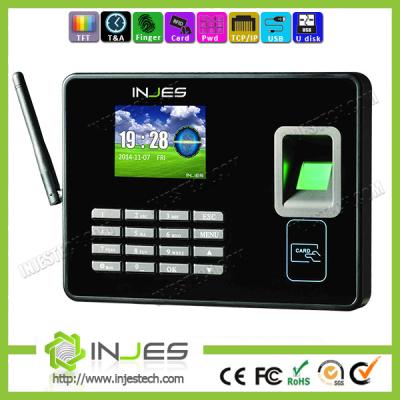 China Finger print Bio metric wireless signal time clocking system for staff management for sale