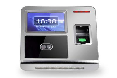 China TCP/IP Network biometric time attendance machine 3d face camera with Touch Screen for sale