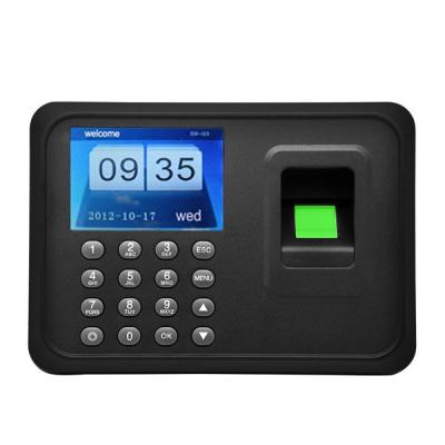 China biometric fingerprint time clock machines TCP IP USB Network ethernet port for sale