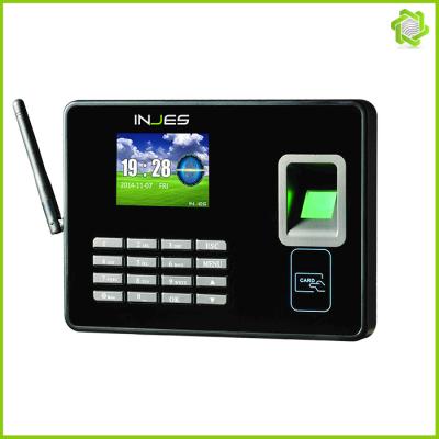 China Color display biometric fingerprint wireless signal time clocking system for sale