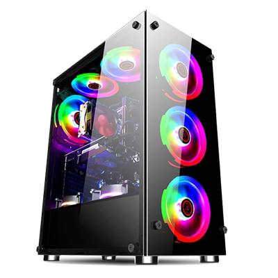 China Hot Sale I5 10600kf 6core 4.1GHz gtx1050ti PC Live Game Desktop Gaming PC Eating Chicken DIY Server Computer Set Machine In Stock for sale