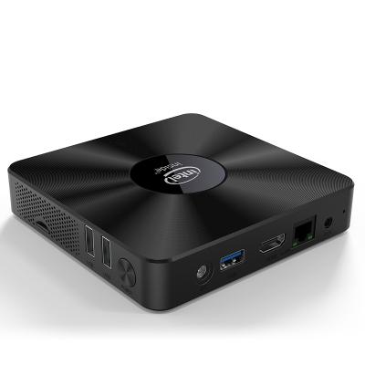 China For New Business PC Intel Atom Quad Core 1.44 Gigabit LAN Micropc Wifi DDR3 3USB Mini Thin Client Mini Computer Gigahertz Win10 Linux for sale