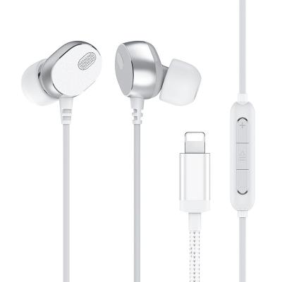 China original high quality In-Ear MFI Wire Monitor In-Ear Earphone For Apple 8Pin in stock wholesale for sale