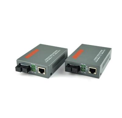 China FTTH Netlink Gigabit Media Converter 10/100/1000m 20KM Gigabit HTB-GS-03/HTB-GM-03 Fiber Media Converter for sale