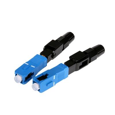 China FTTH FTTB FTTX Network ESC250D SC APC/UPC Fiber Optic Fast Connector for sale