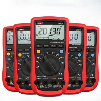 China FTTH UNIT UT-61A UT61B UT61C UT61D UT61E Modern Auto Manual Digital Multimeter AC DC DC Ohm Ranging Meter for sale