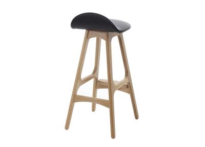 China Custom Extra Tall Low Backrest Backless Bar Stools For Apartment for sale