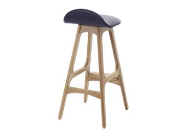 China Armless Counter Height Bar Stool Chairs With Very Low Backrest for sale