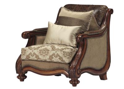 China Solid Wooden Sofa Designs Set Luxury European Style 1 + 2 + 3 for sale