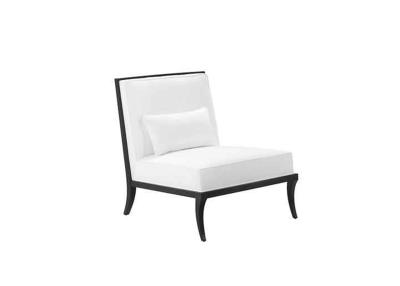 China Square contemporary Chaise Lounge Chair bespoke furniture for hotel for sale