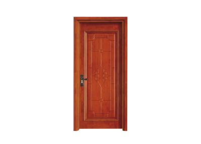 China Bedroom furniture Real Wooden Interior Doors , Family internal wood doors for sale