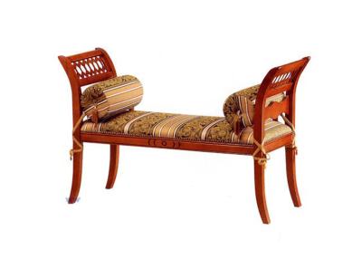 China Unique High end furniture Hotel / Home upholstered bedroom bench for sale