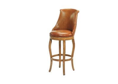 China High wooden bar stools , modern Upholstery Bar Chair without armest for sale