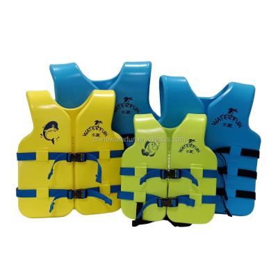 China Waterfun Eco-Friendly Vinyl Coated NBR/PVC Closed-cell Foam Soft Life Vest For Water Park Ready To Ship for sale