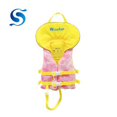 China Water Theme Parks Water Park Safety Device Waterfun Water Rescue Equipment Girl Kids Life Vest Child Life Vest for sale