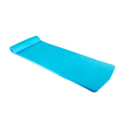 China Durable Factory Customize Size And Color Vinyl Coated Super Soft NBR/PVC Pool Float Lounger for sale