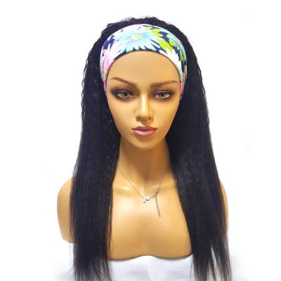 China 2021 Best Selling 100% Silk Hair Wigs Headband Hair Band Wig Curly Curly Hair Ice Curly Hair 100% Silk Wigs for sale