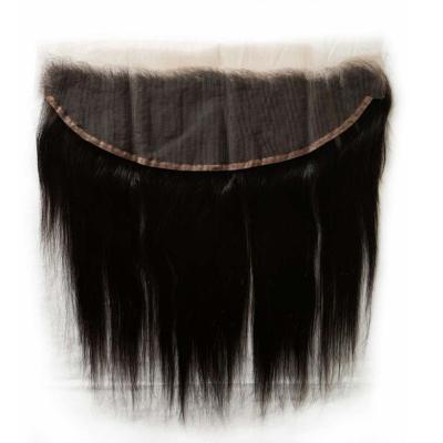 China No hair. No Breakage 13x4 Cuticle Aligned Raw Virgin Black Hair Headband for sale