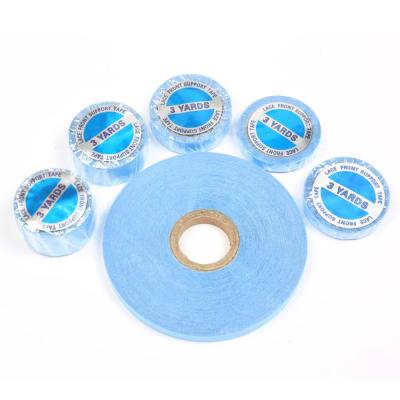 China Waterproof Lace Front Backing Gum Tape Roll Tape Blue Glue for sale