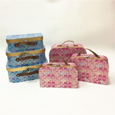 China Recyclable hand held box, tanning, three piece gift box, flower gift box for sale