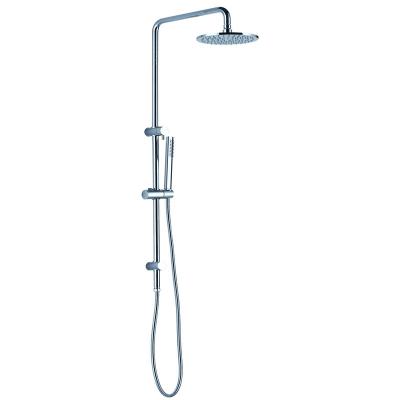 China ZUKKI 2022 New Arrival Style Modern Rain Shower Set For Bath Room With Slim Handle Shower Head for sale