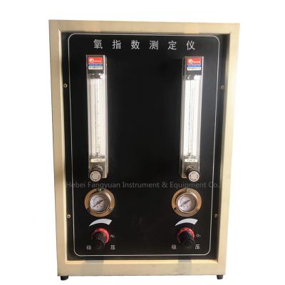 China Detection Oxygen Index Tester / Oxygen Gas Oxygen Index Test Machine for sale