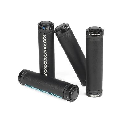 China TOSEEK TS102 22.2Mm Mountain Bikes Handlebar Grips Bicycle Handlebar Grip Bar Grips Mountain Bike Grip for sale