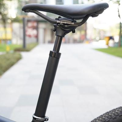 China Aluminum Alloy OEM Customized Adjustable Bicycle Dropper Seatpost Seat Post Mtb Suspension Seat Post for sale