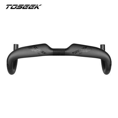 China Road Bikes Full Carbon TOSEEK ZXB-TWO Style The New Bicycle Handlebar Made In China Carbon Road Bike Handlebar for sale