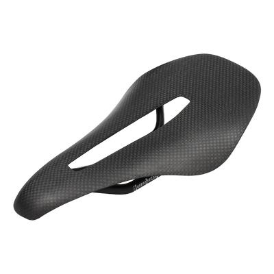 China Custom Motion Carbon Bicycle Saddle Seats Bicycle Saddle Full Carbon Fiber Wear-resistance Cool Bike Seat for sale