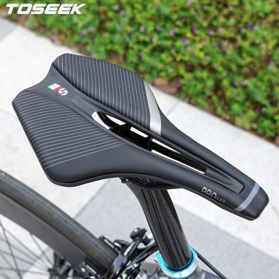 China TOSEEK PRO143 Move Bicycle Saddle Soft Bike Seat For Mountain Cycling Seat Rear Saddle Bike for sale