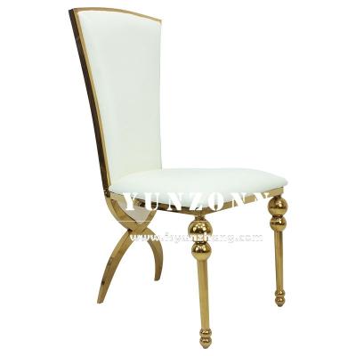 China Big Luxury Wedding Chairs For Bride And Groom Chair Cross Back Legs for sale