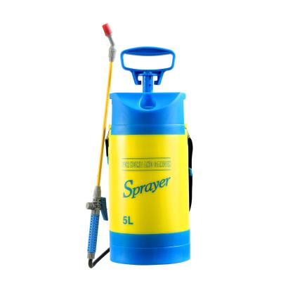 China Garden 5L Garden Sprayer For Garden Irrigation Spray With Pressure Gauge for sale