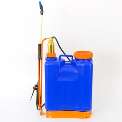 China Copper 16L Manual Agricultural Brass Chamber Knapsack Manual Sprayer for sale